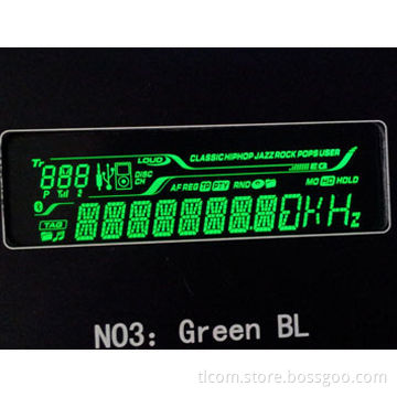 VATN Negative LCD Module Display with Blue LED Backlight LCD Supply, OEM/ODM are Welcome